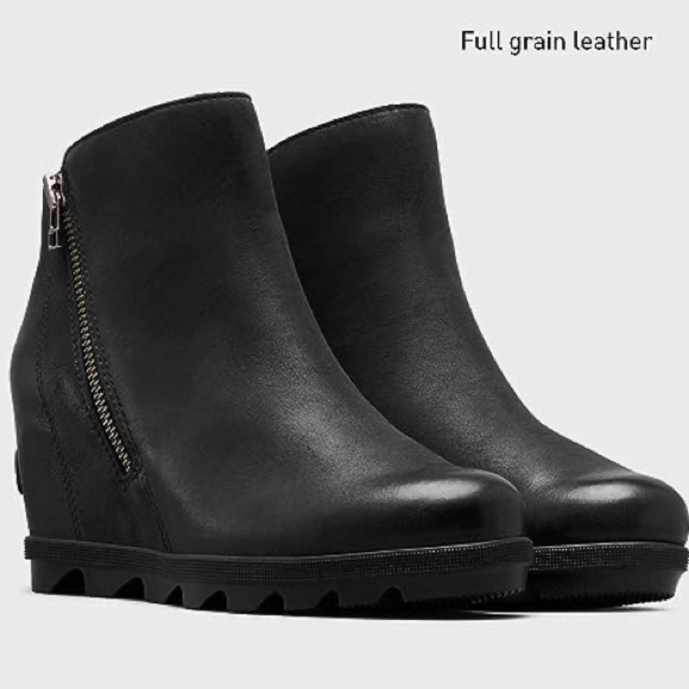Sorel Joan of Arctic Wedge Zip Booties